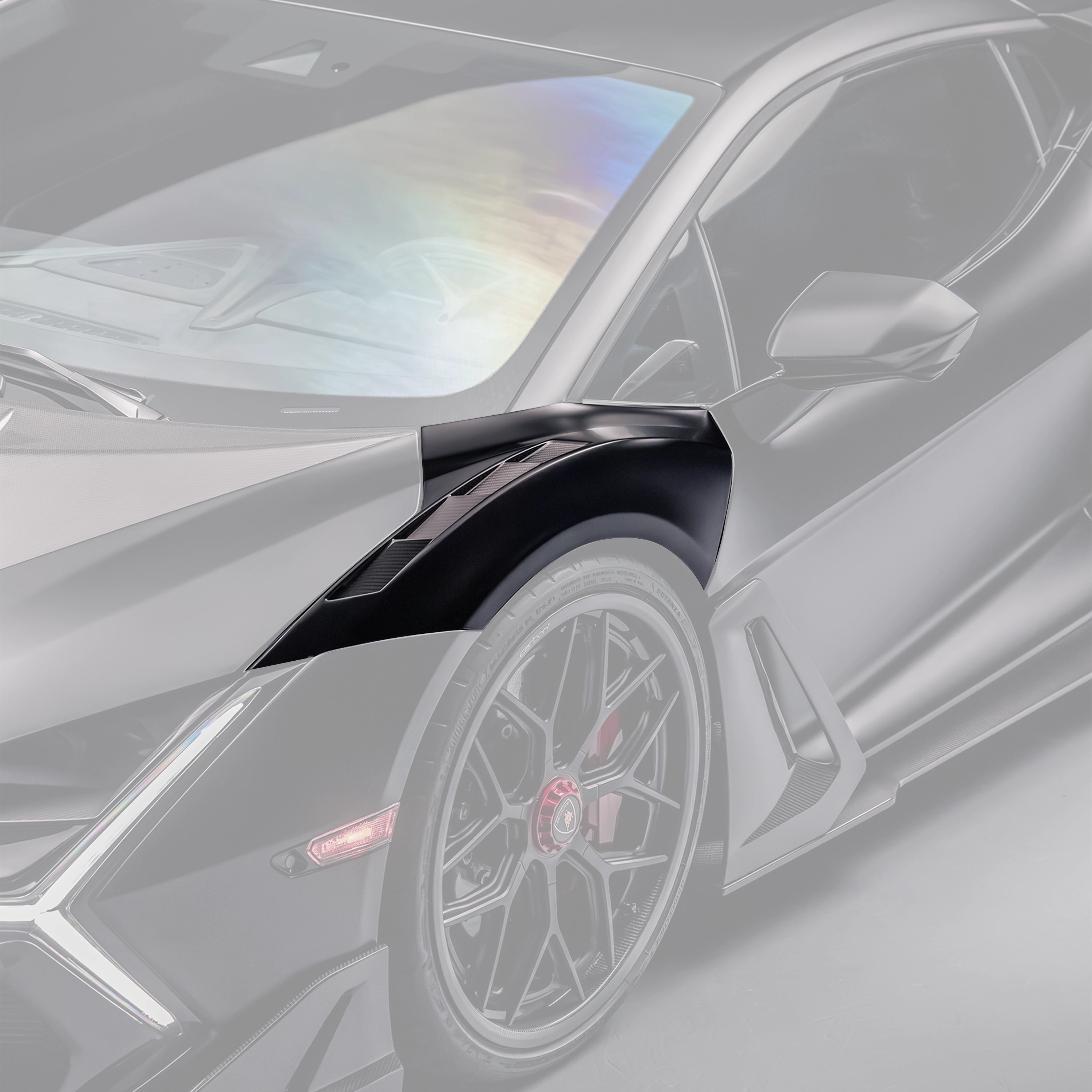 Lamborghini Revuelto - Carbon Fiber Vented Fender Set