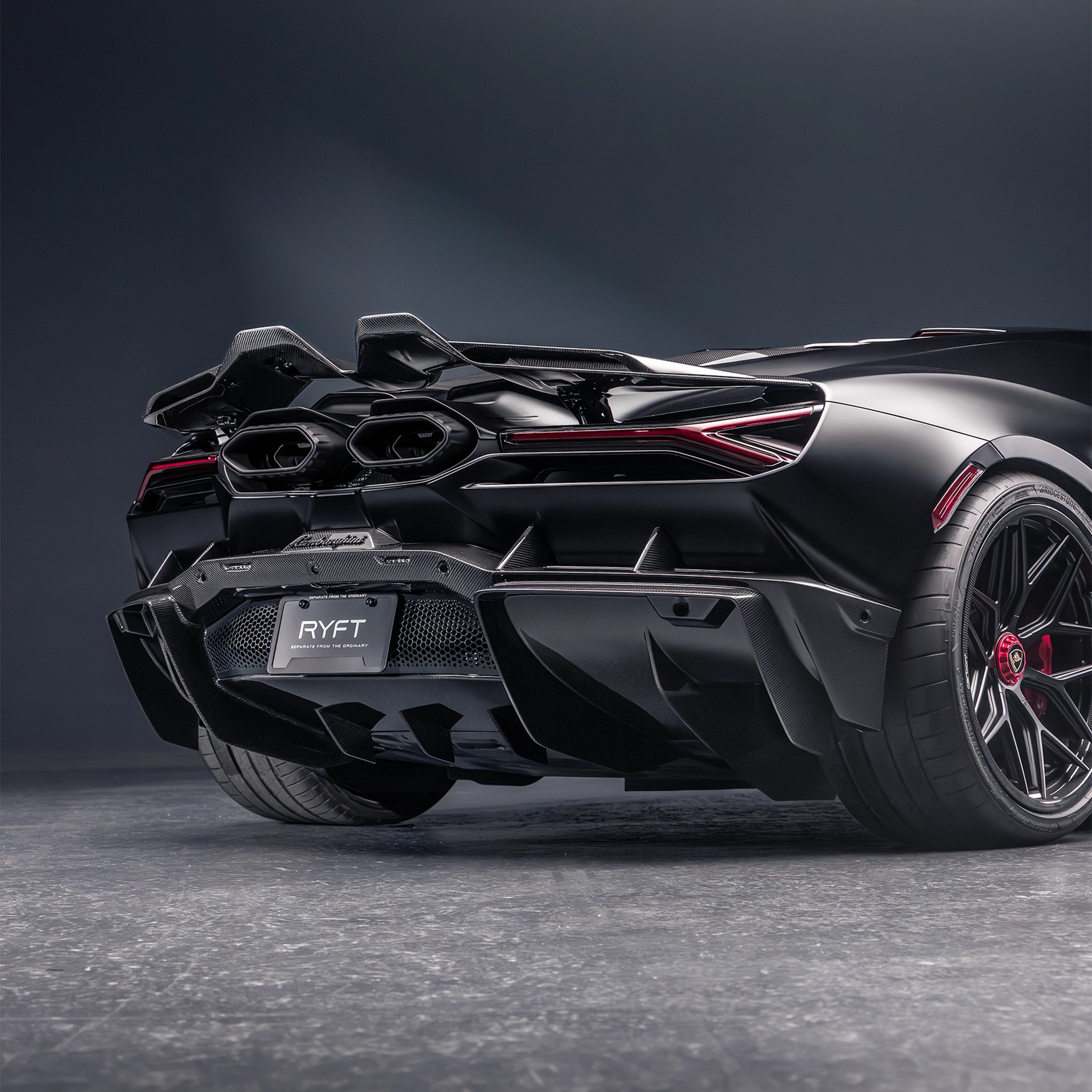 Lamborghini Revuelto - Carbon Fiber Active Rear Spoiler