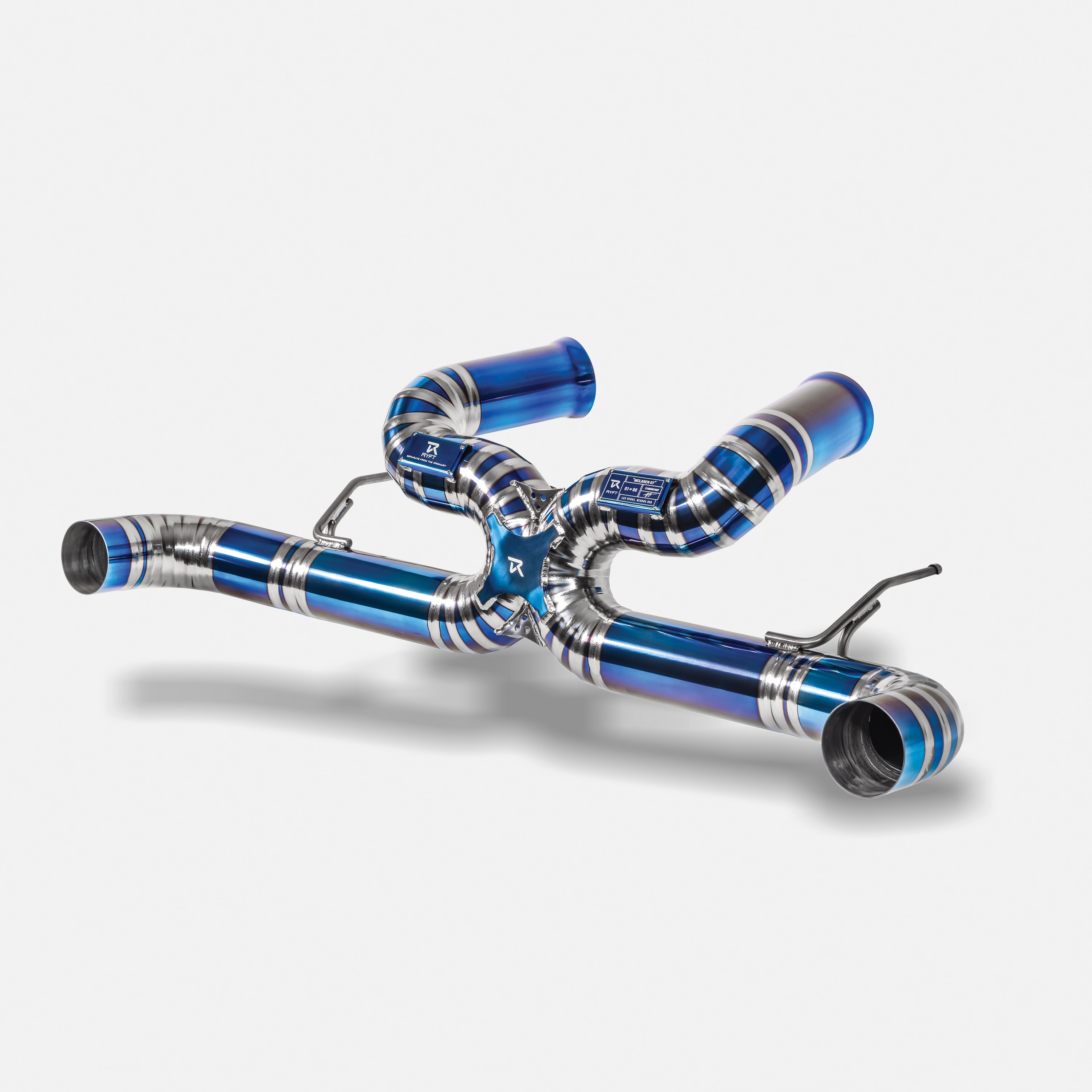 McLaren GT - Titanium Race Exhaust w/ Burnt Titanium Tips
