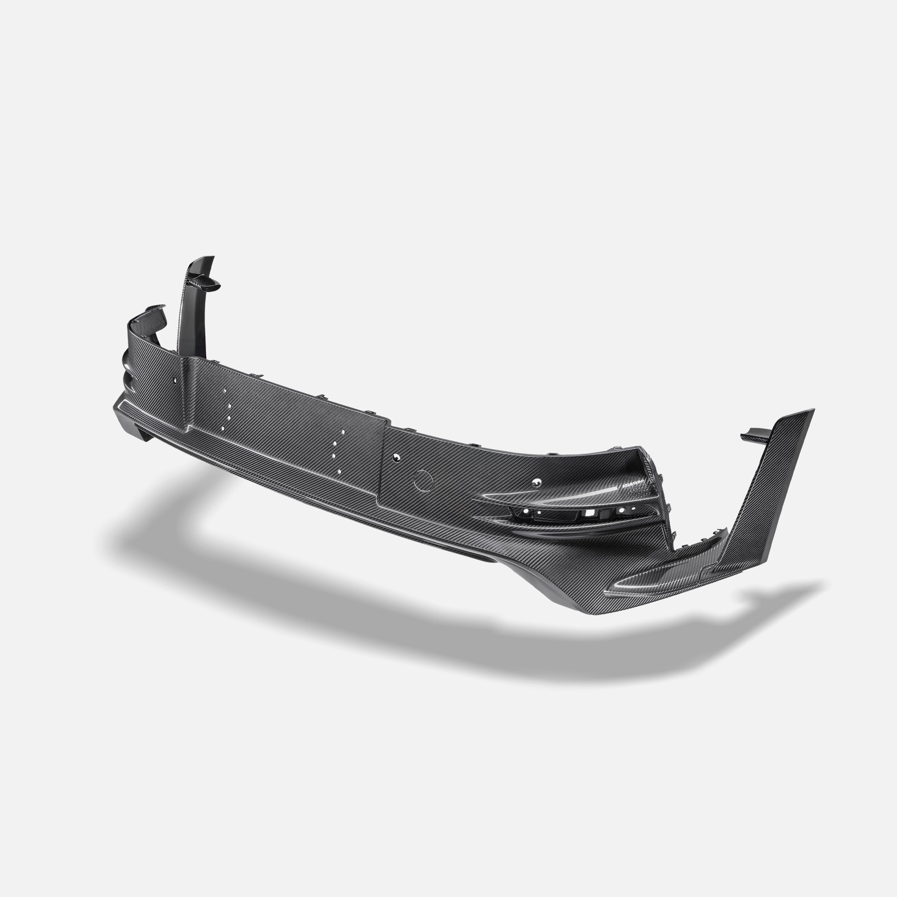 Porsche 992 GT3RS - Carbon Fiber Rear Bumper Center w/ Side Fins