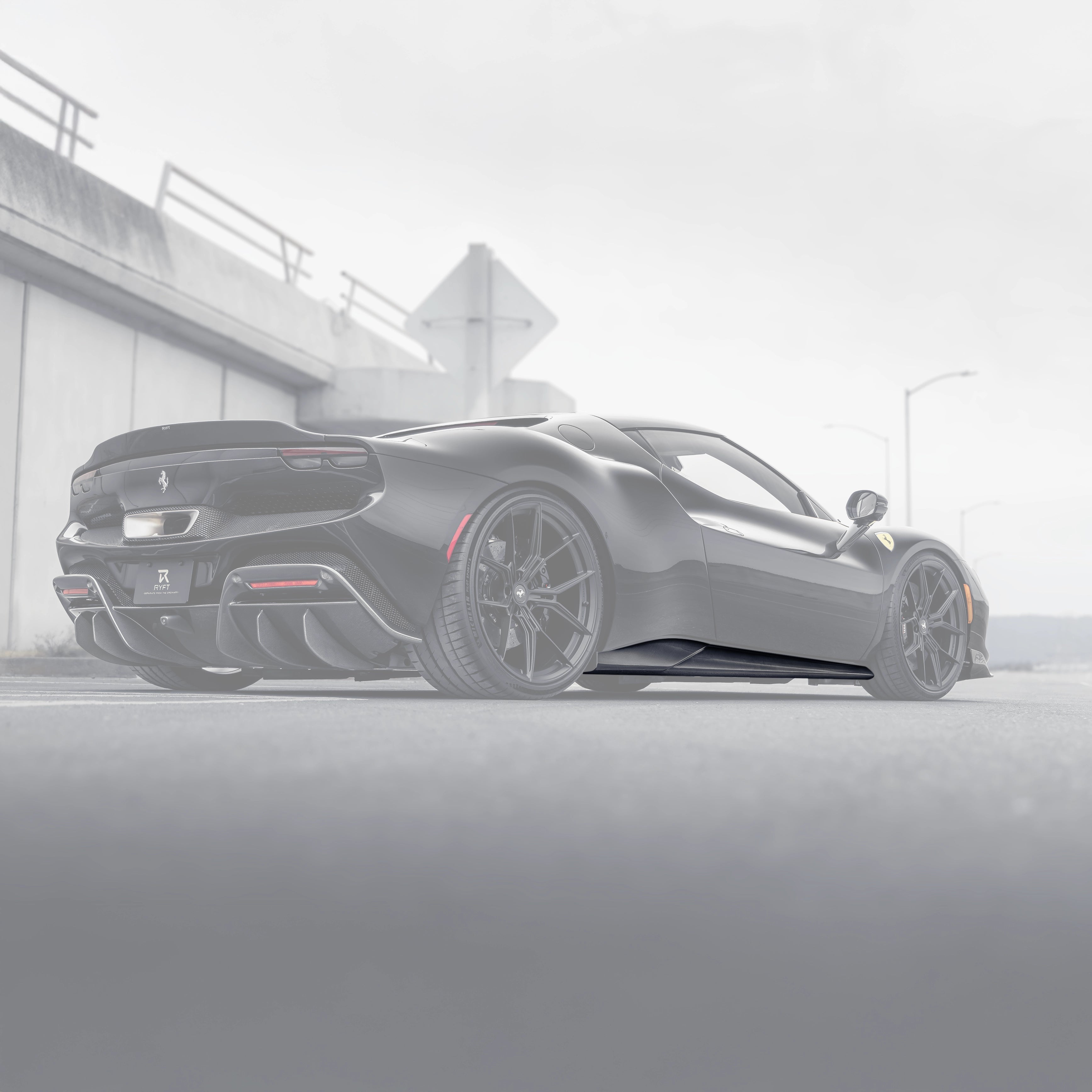 Ferrari 296 GTB - Carbon Fiber Side Skirts
