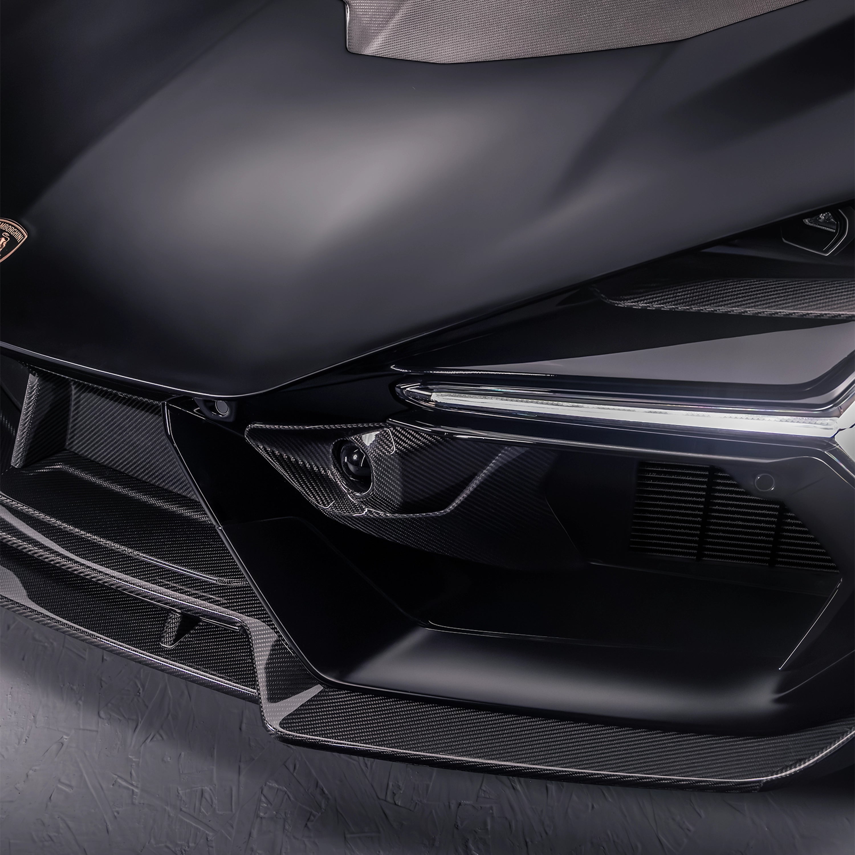 Lamborghini Revuelto - Carbon Fiber Front Radar Covers