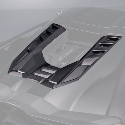 Lamborghini Revuelto - Carbon Fiber Engine Hatch Cover