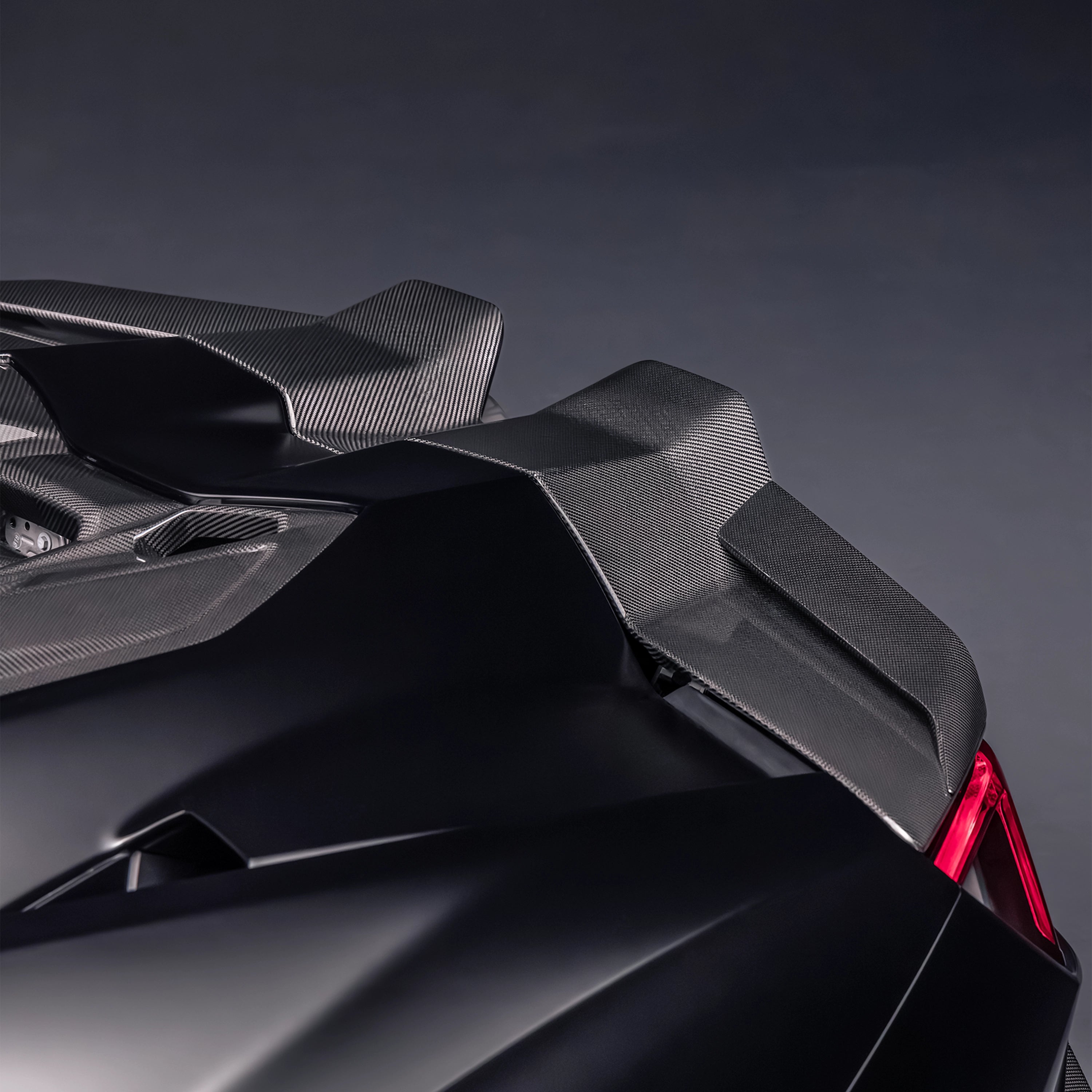 Lamborghini Revuelto - Carbon Fiber Active Rear Spoiler