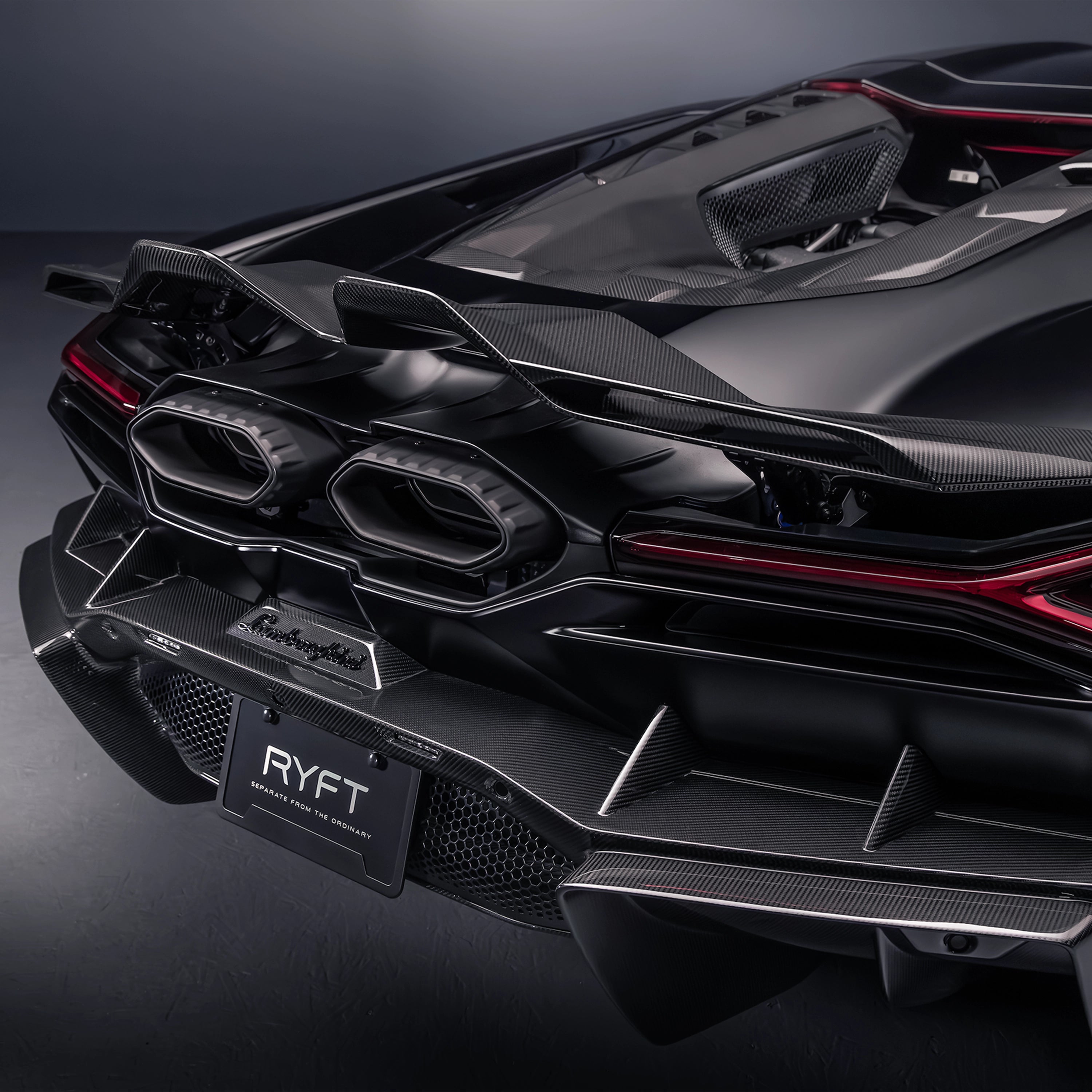 Lamborghini Revuelto - Carbon Fiber Active Rear Spoiler