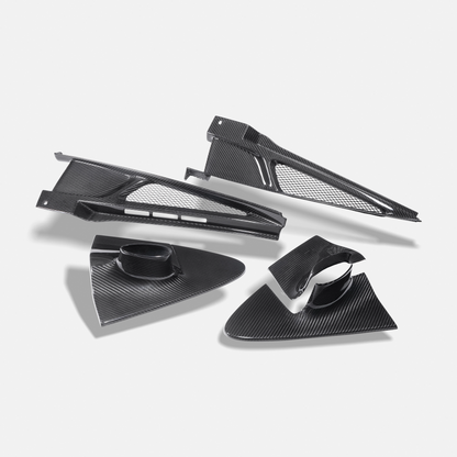 McLaren 720S Spider - Carbon Fiber Bridge Vents (6PCS)