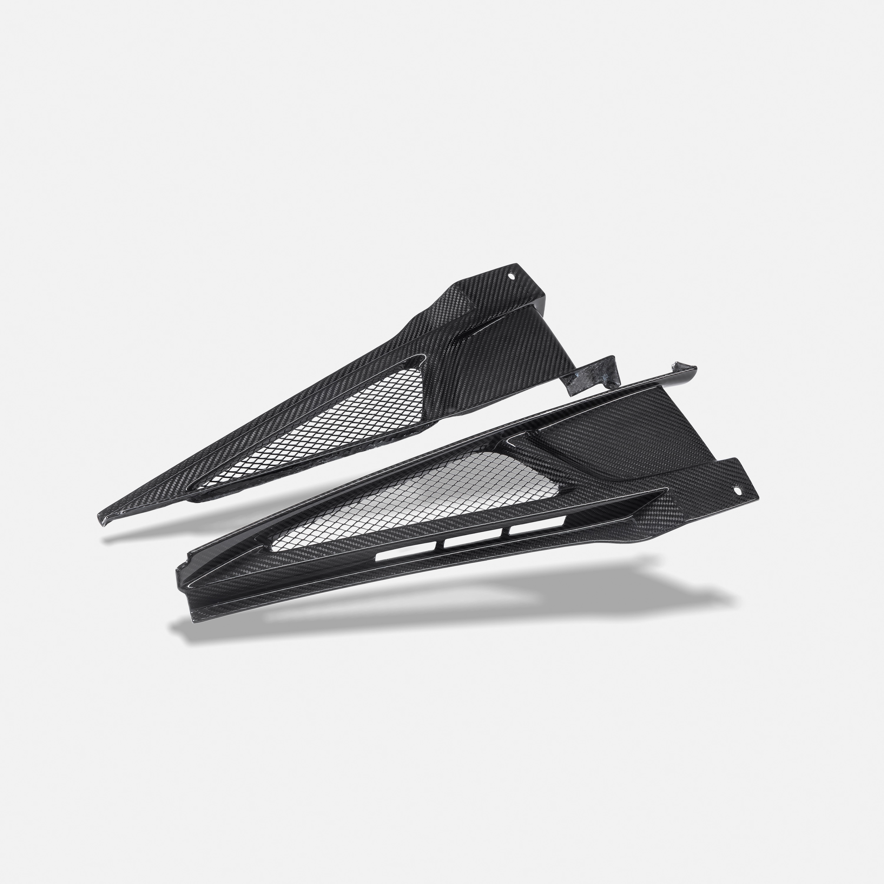 McLaren 720S Spider - Carbon Fiber Bridge Vents (6PCS)