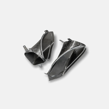 MCLAREN // 720SCOUPE | SPIDER - SIDE INLET TRIM - LEFT AND RIGHT (2X2 TWILL CARBON)