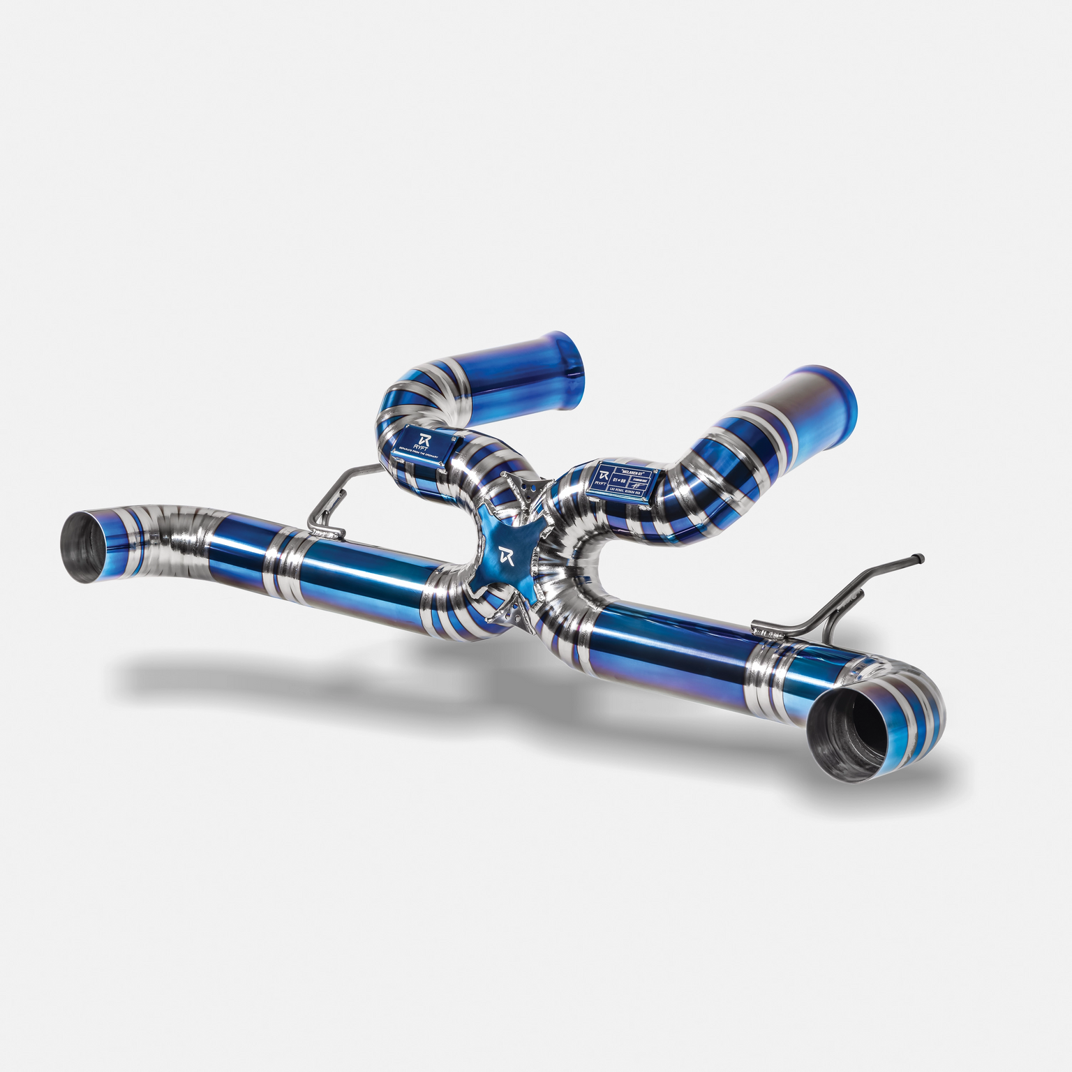 RYFT McLaren GT Titanium Race Exhaust with Burnt Titanium Tips
