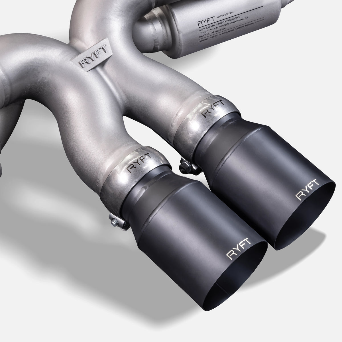 Porsche 992 GT3 & GT3RS Titanium Performance Exhaust